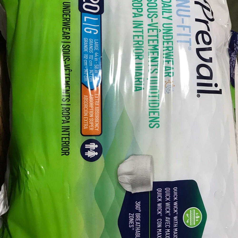 Women's Daily Underwear - White with Green Accents